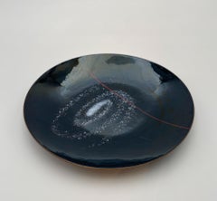 Enamel on Copper "Galaxy" Plate by Alexander for General Dynamics, USA, 1960's