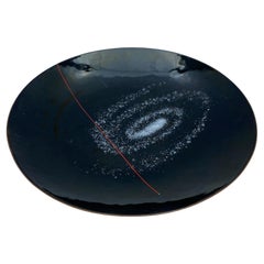 Enamel on Copper "Galaxy" Plate by Alexander for General Dynamics, USA, 1960's 
