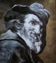 Enamel Painting on Copper by Ernest Blancher (1855-1935) Limoges