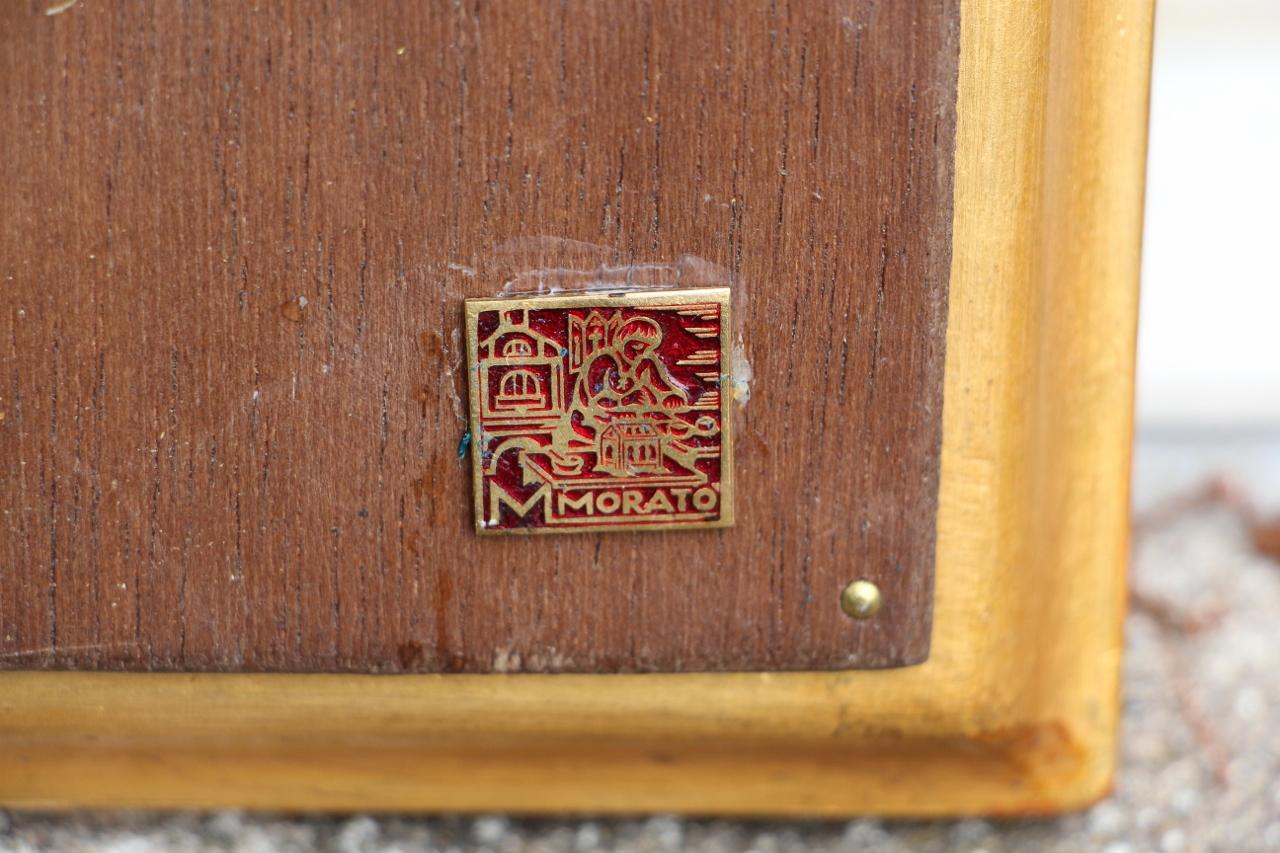 Enamel Painting On Copper By Modest Morató Ojer (1909-1993) im Angebot 4