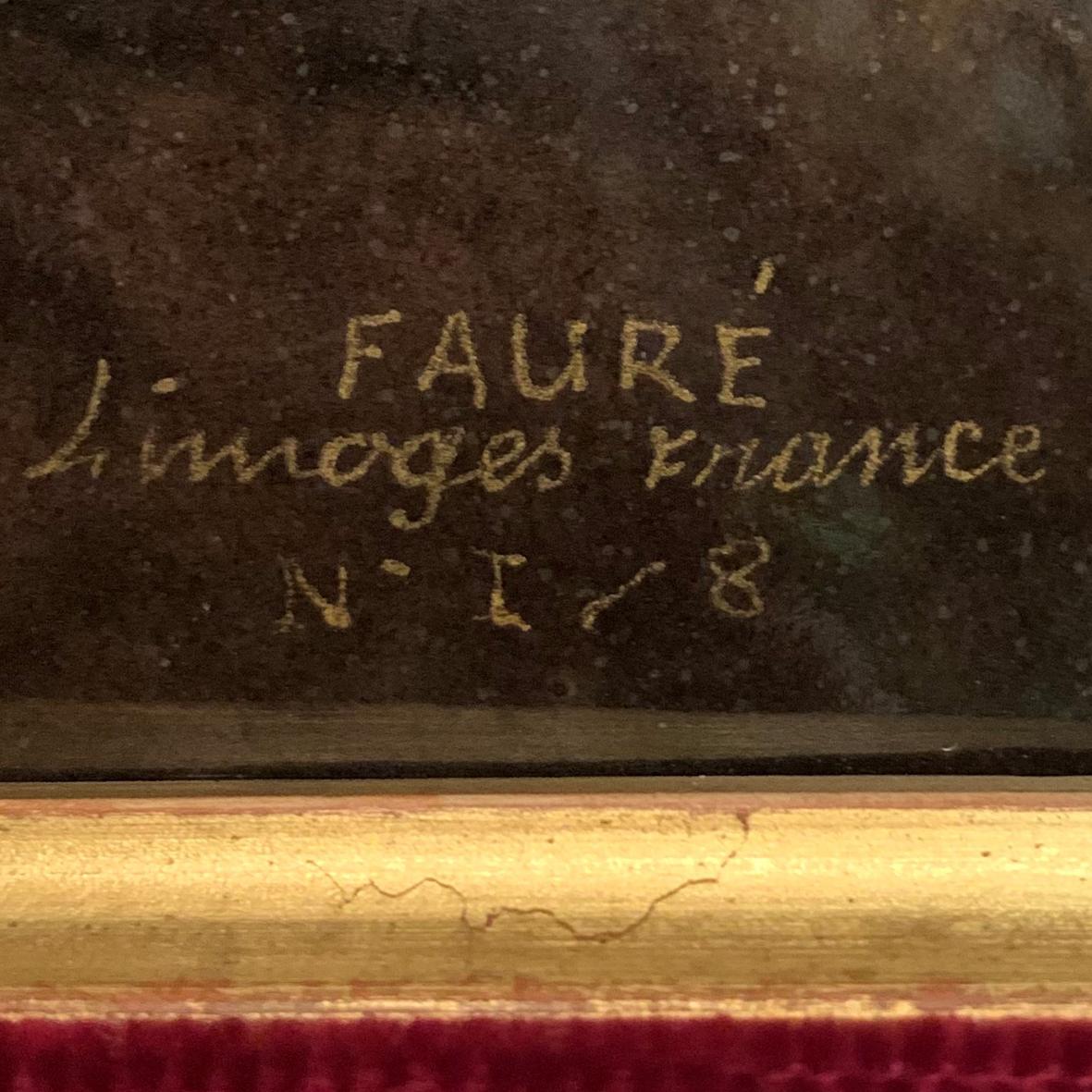 Emailleplakette mit der Darstellung eines Napoleons beim Überqueren der Alpen, von Camille Fauré, um 1930 im Zustand „Gut“ im Angebot in Brighton, West Sussex