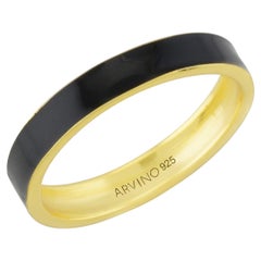 Enamel Ring (Black)
