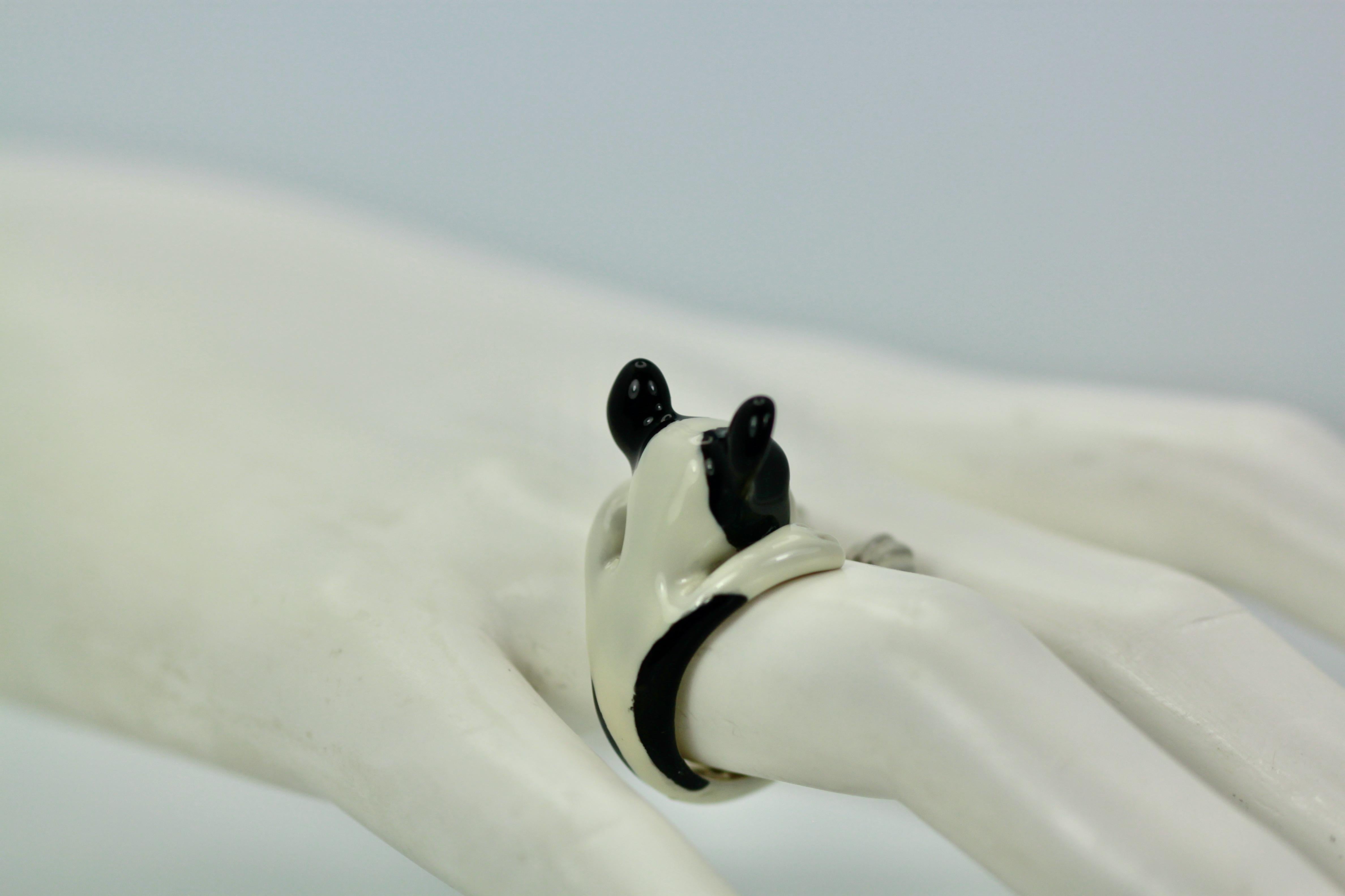 Femenino o masculino Esmalte Plata Perro Boston Terrier en venta