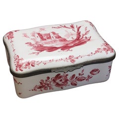 Enamel Trinket Box by Samson of Paris