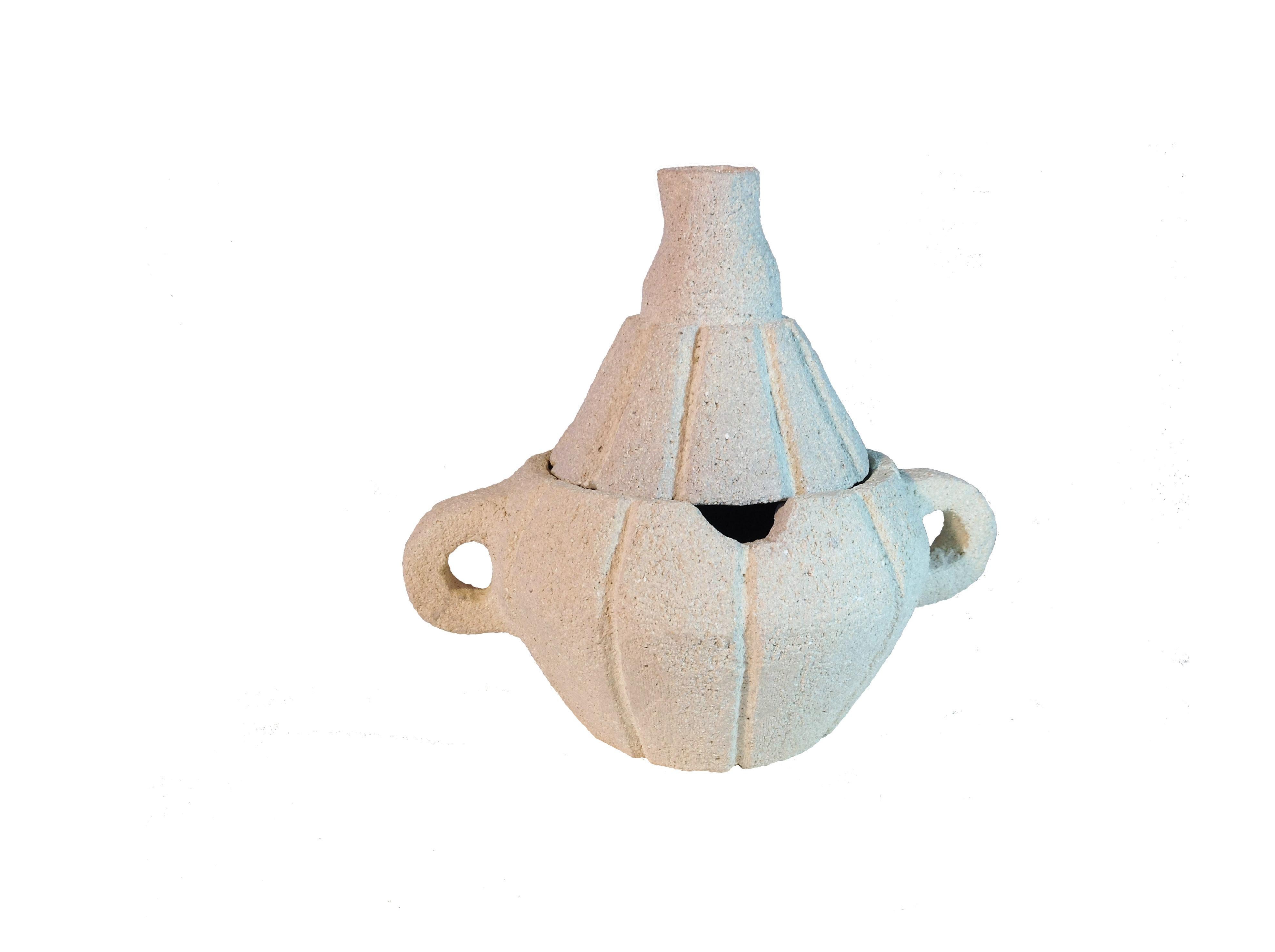 Emaille-Vase, einzigartig, von Meritxell Duran (Moderne) im Angebot