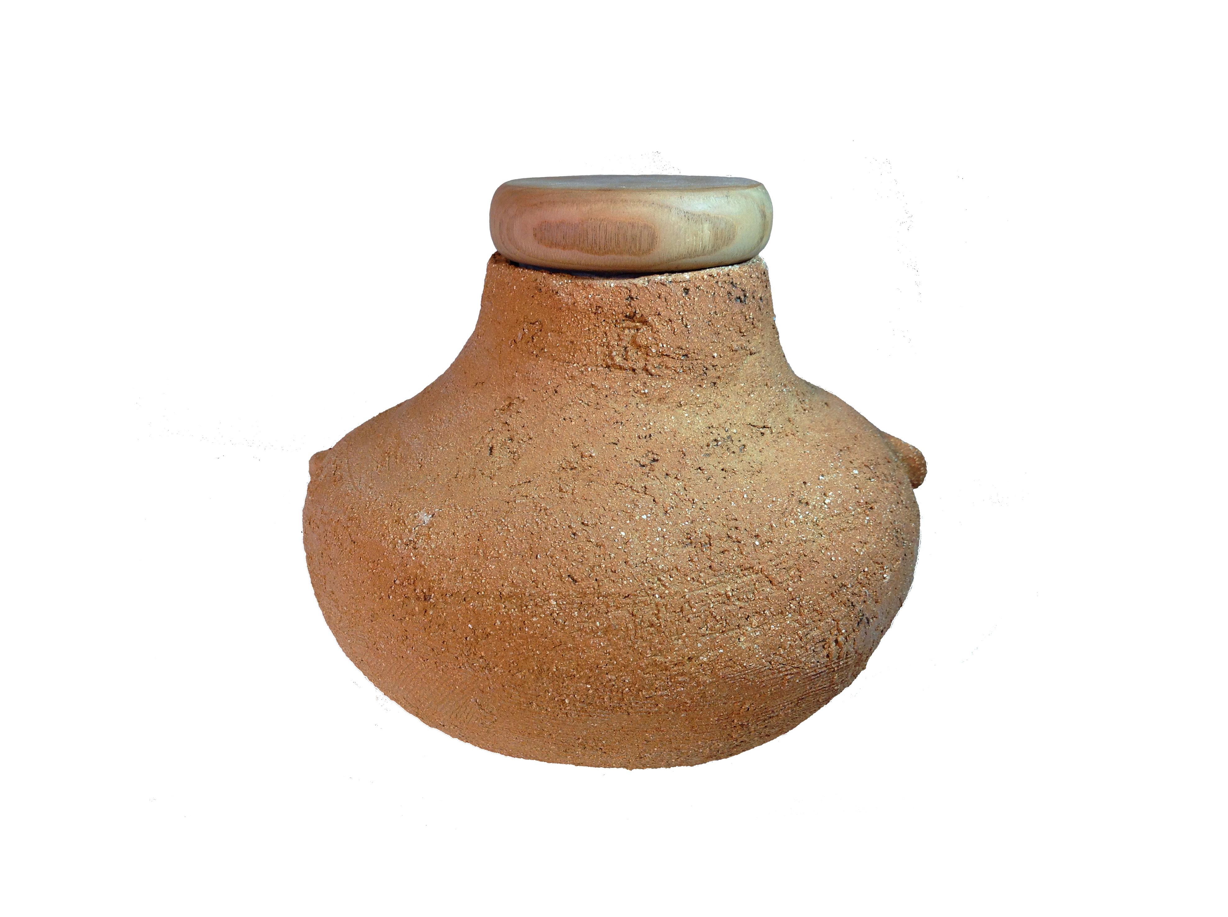 Emaille-Vase, einzigartig, von Meritxell Duran (Europäisch) im Angebot