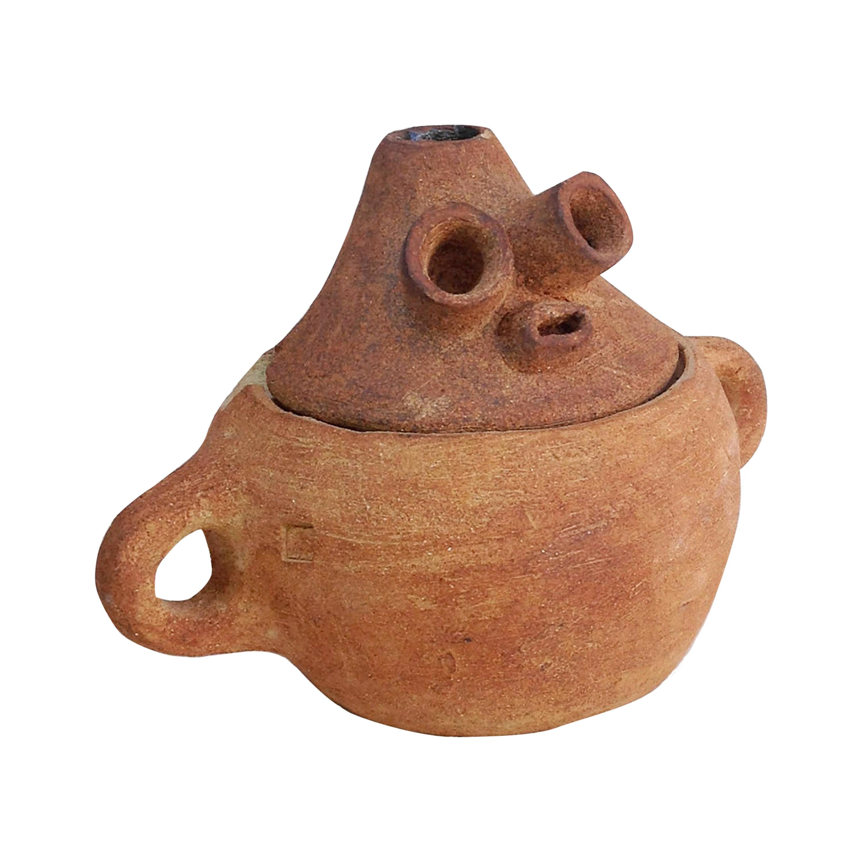 Enamel Vase, Unique by Meritxell Duran