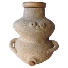 Vase en émail, unique par Meritxell Duran