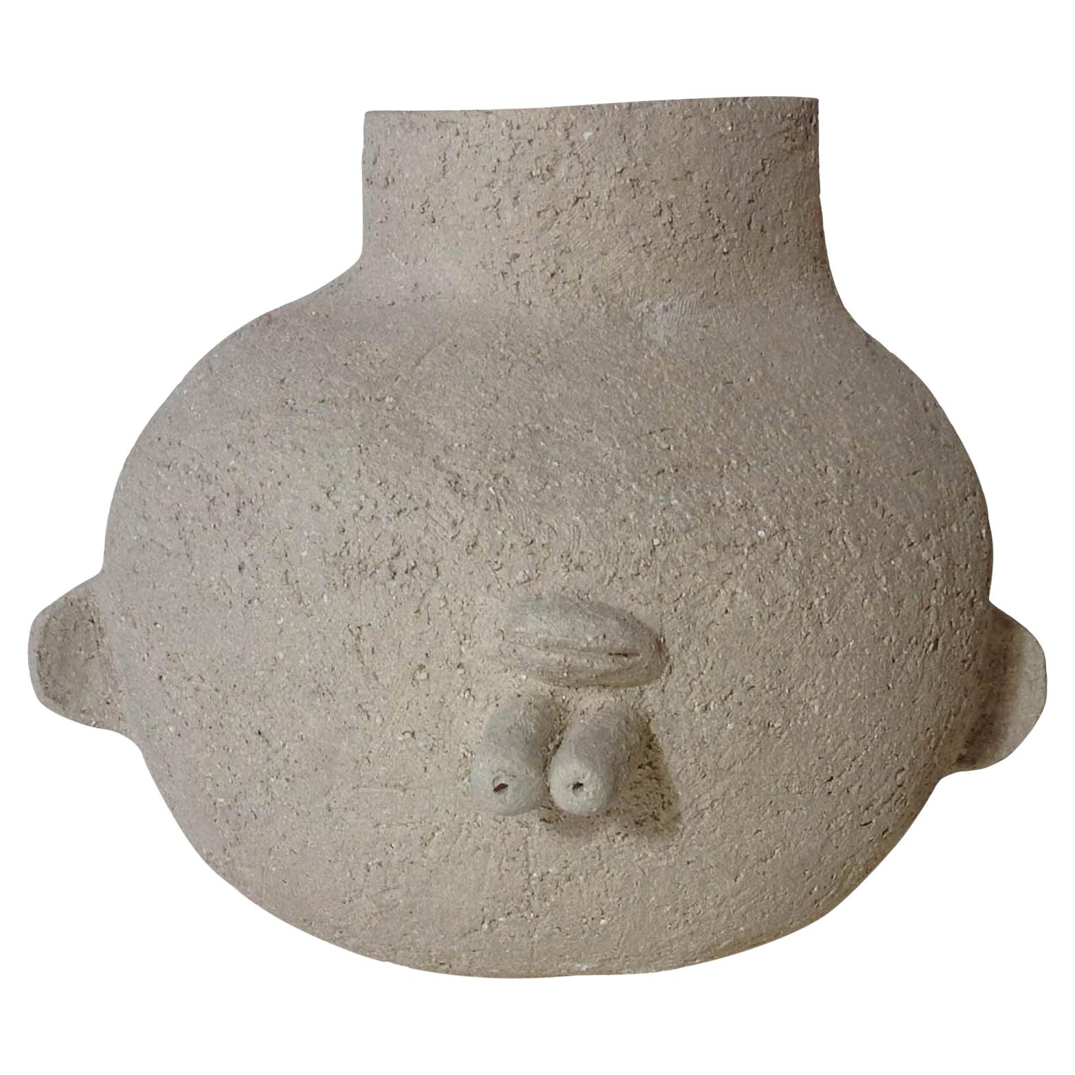 Enamel Vase, Unique by Meritxell Duran For Sale