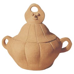 Vaso smaltato, unico, di Meritxell Duran
