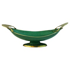 Cachepot in ottone smaltato