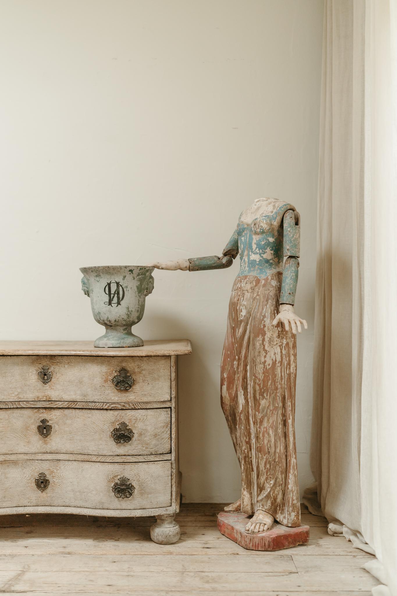 enameled castiron vase de Rouen ... 6