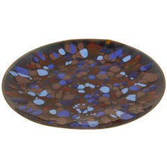 Enameled Copper Platter by Win Ng, 1957