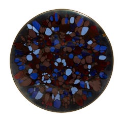 Plato de cobre esmaltado de Win Ng, 1957
