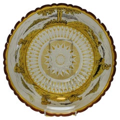 Enameled Glass Bowl Probably by Adolf Beckert