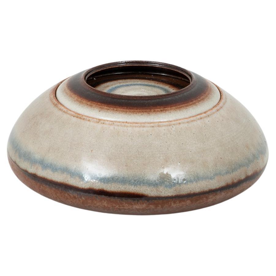 Enameled Glazed Ceramic Box by Nanni Valentini for Ceramica Arcore For Sale