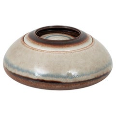 Retro Enameled Glazed Ceramic Box by Nanni Valentini for Ceramica Arcore