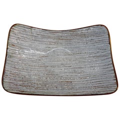 Enameled Low Bowl by Studio Del Campo