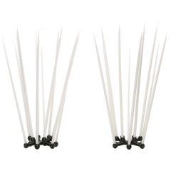 Enameled Spider (Pair) Rare Tiny Taper Holders by Jens Quistgaard, Dansk Designs