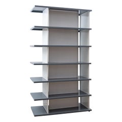 Enameled Steel Shelving by Wim Rietveld