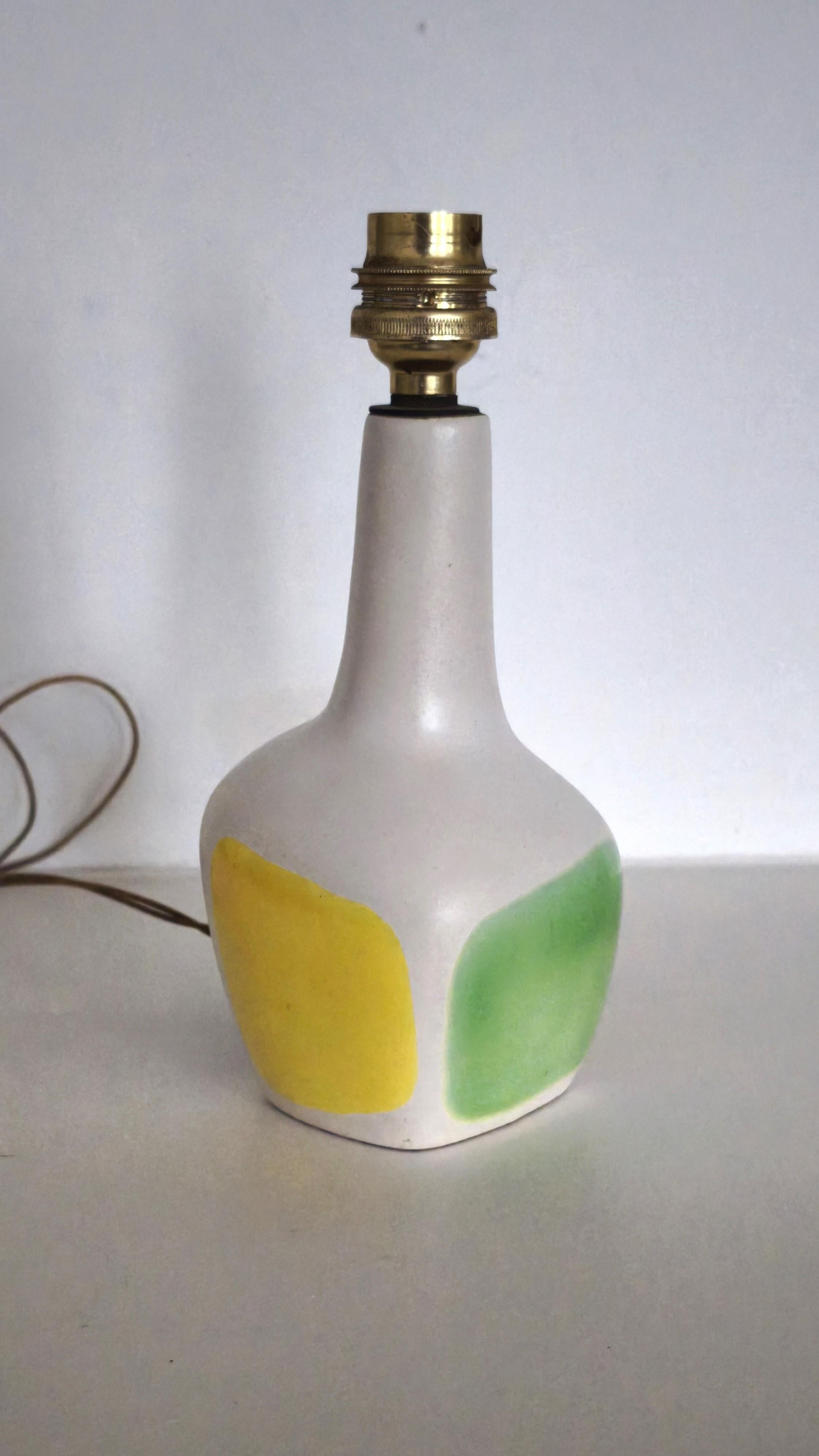 Lampe en céramique émaillée, années 1950, attribuée à Roland Brice - Biot -France en vente 5