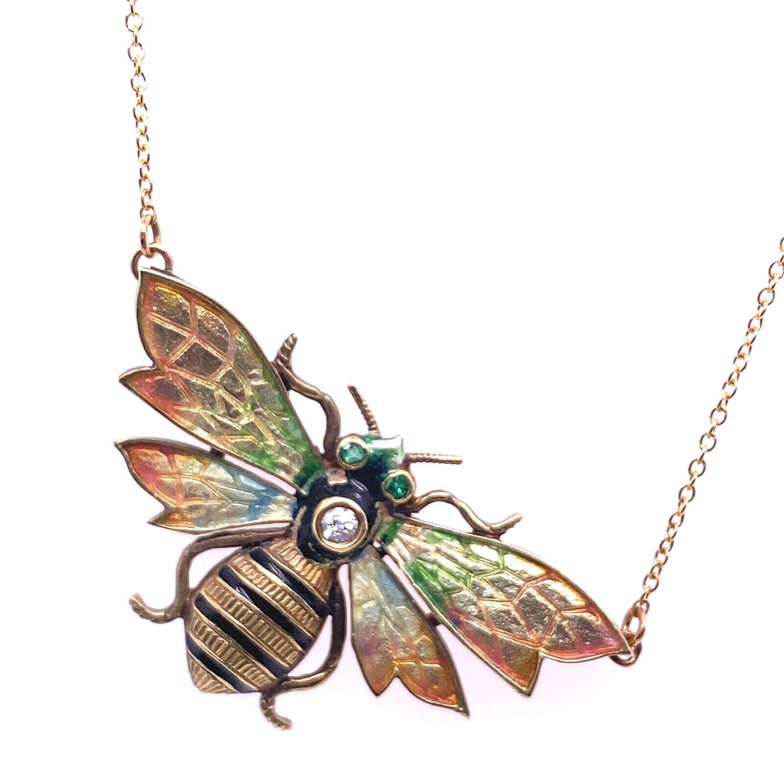 gucci bee necklace