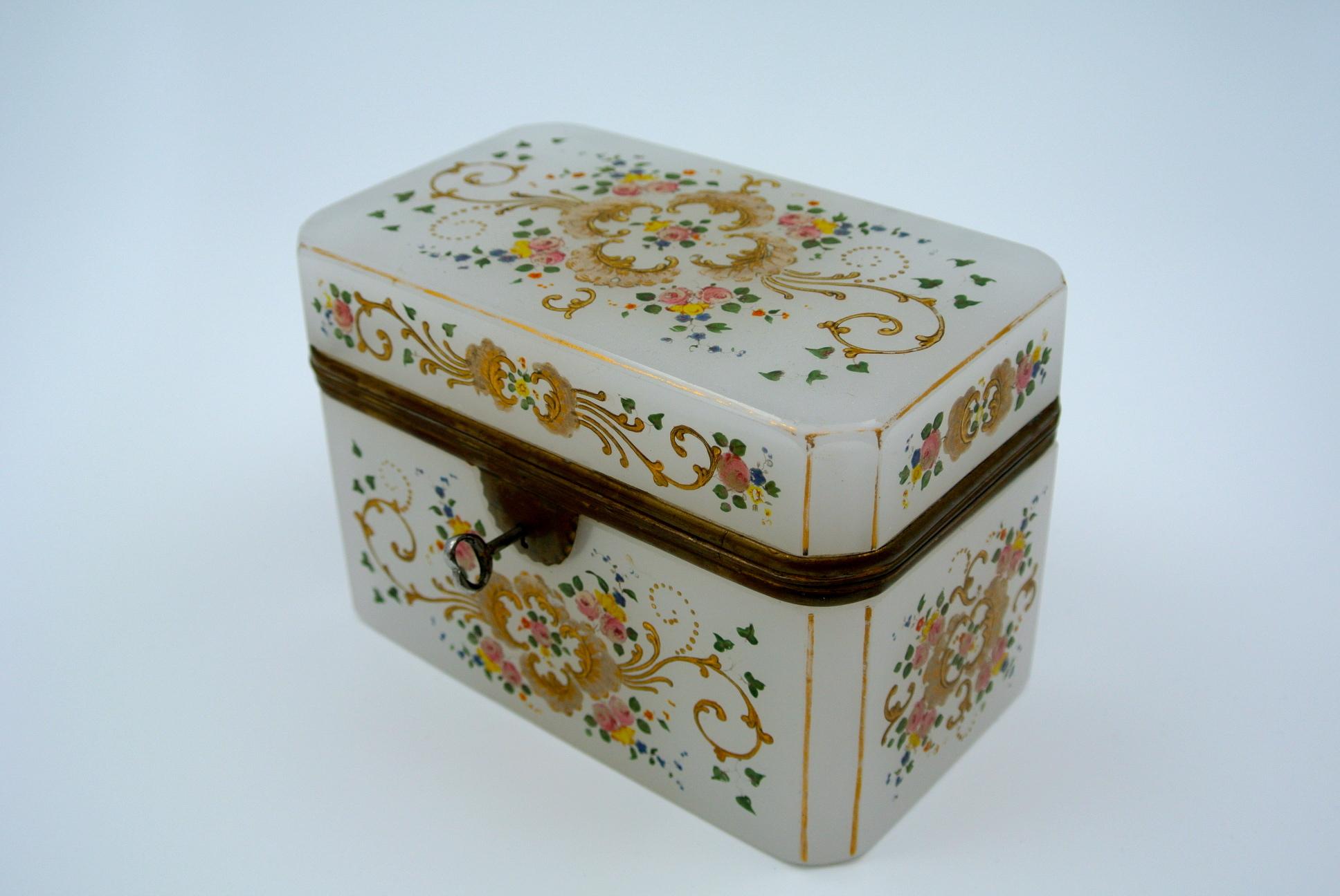 Enameled Opaline Box 3