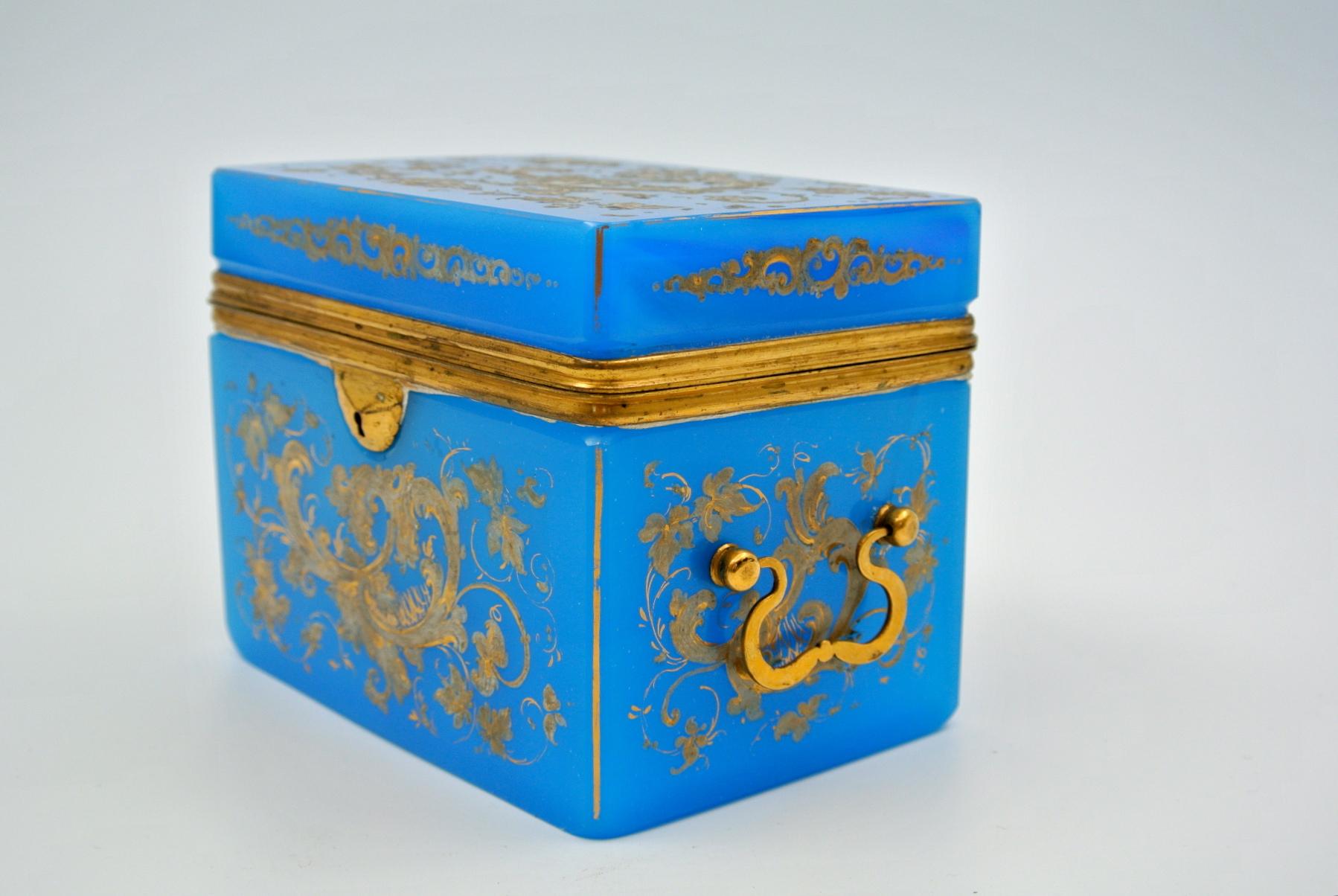 Enameled Opaline Box 5