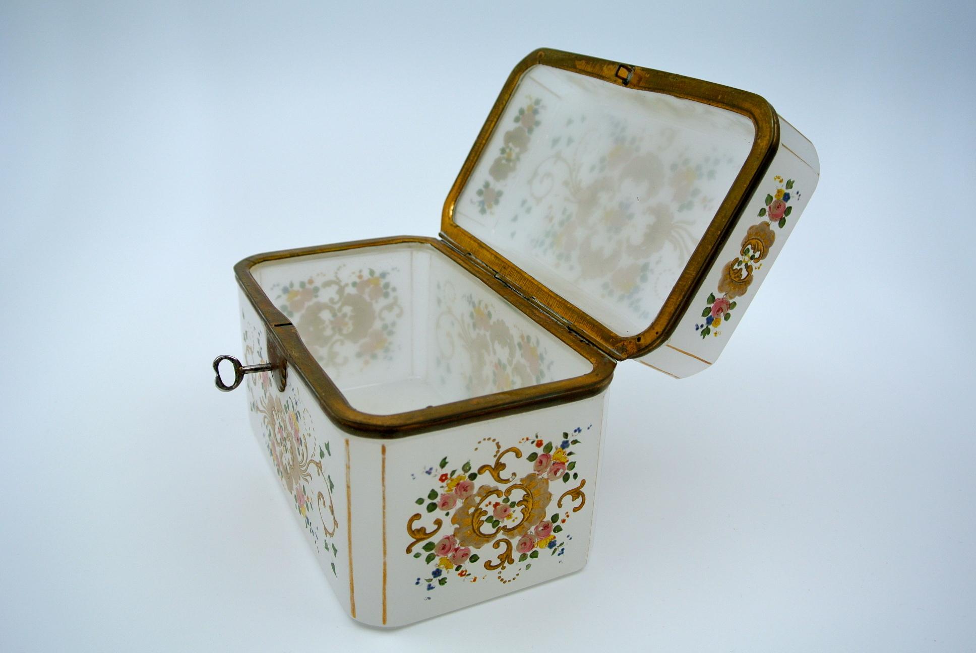 Enameled Opaline Box 6