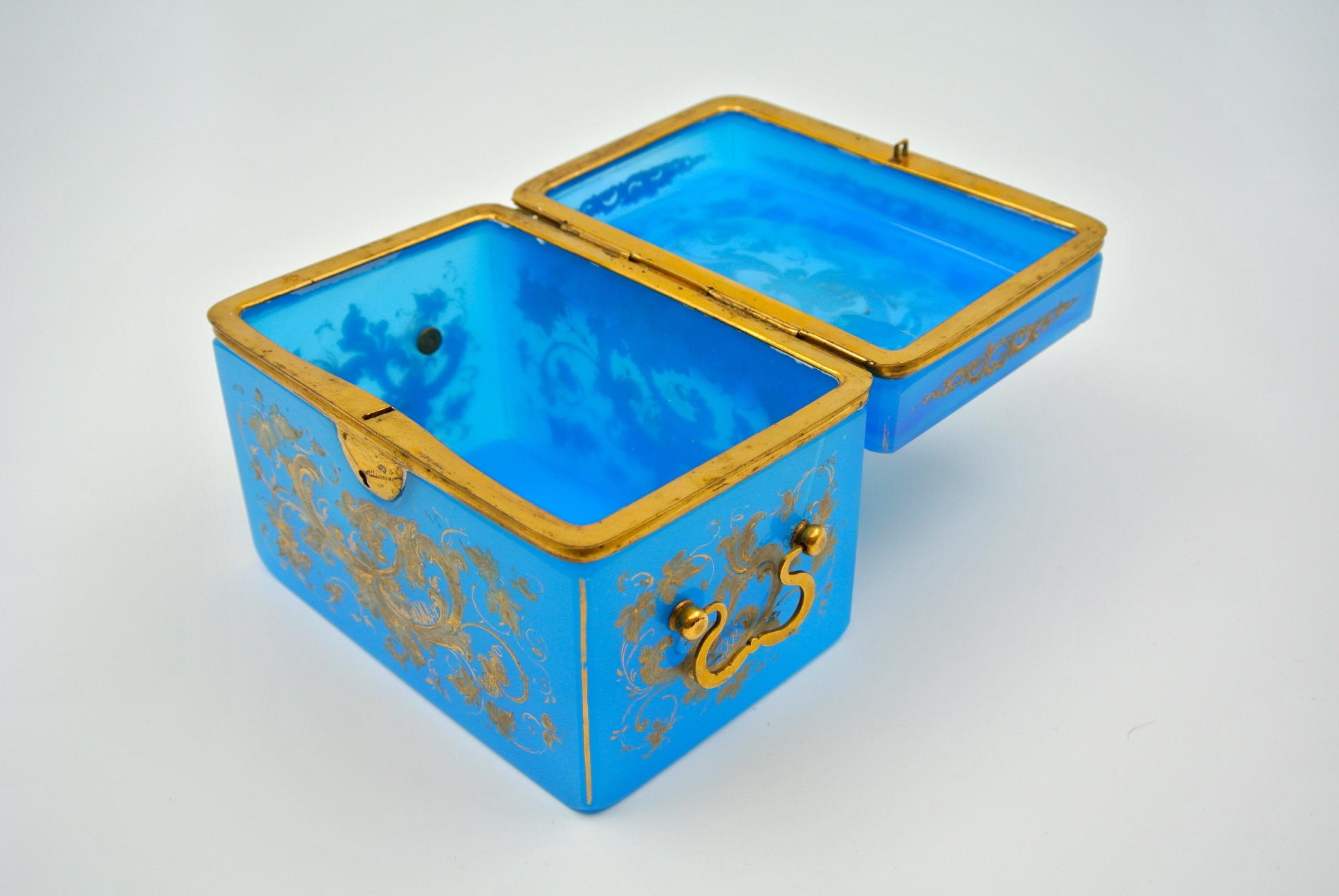 Enameled Opaline Box 7