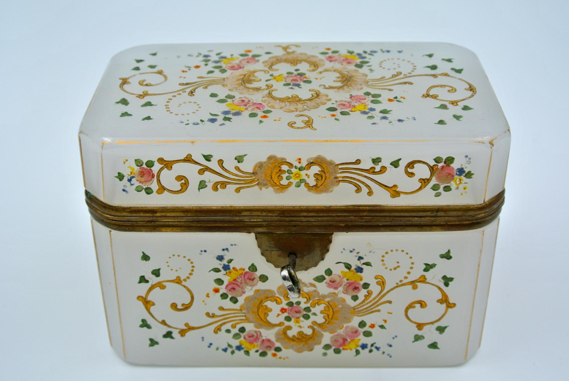 Enameled Opaline Box 2