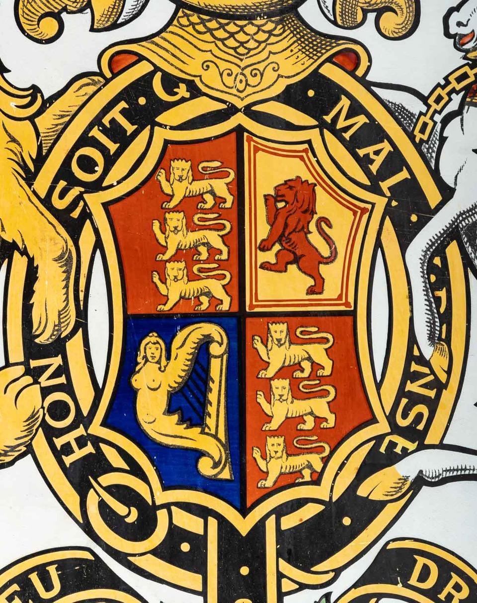 plaque émaillée du Consulat d'Angleterre 1