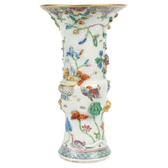 Enamelled Porcelain Vase in the Taste of China.