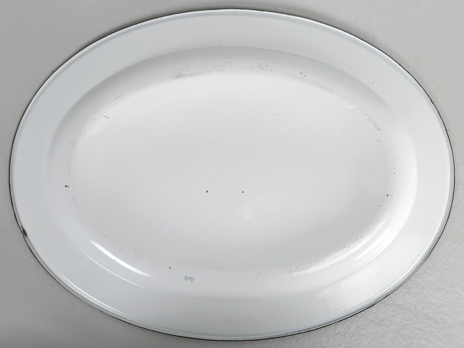 Enamelware Turkey Platter, American 1950s 2