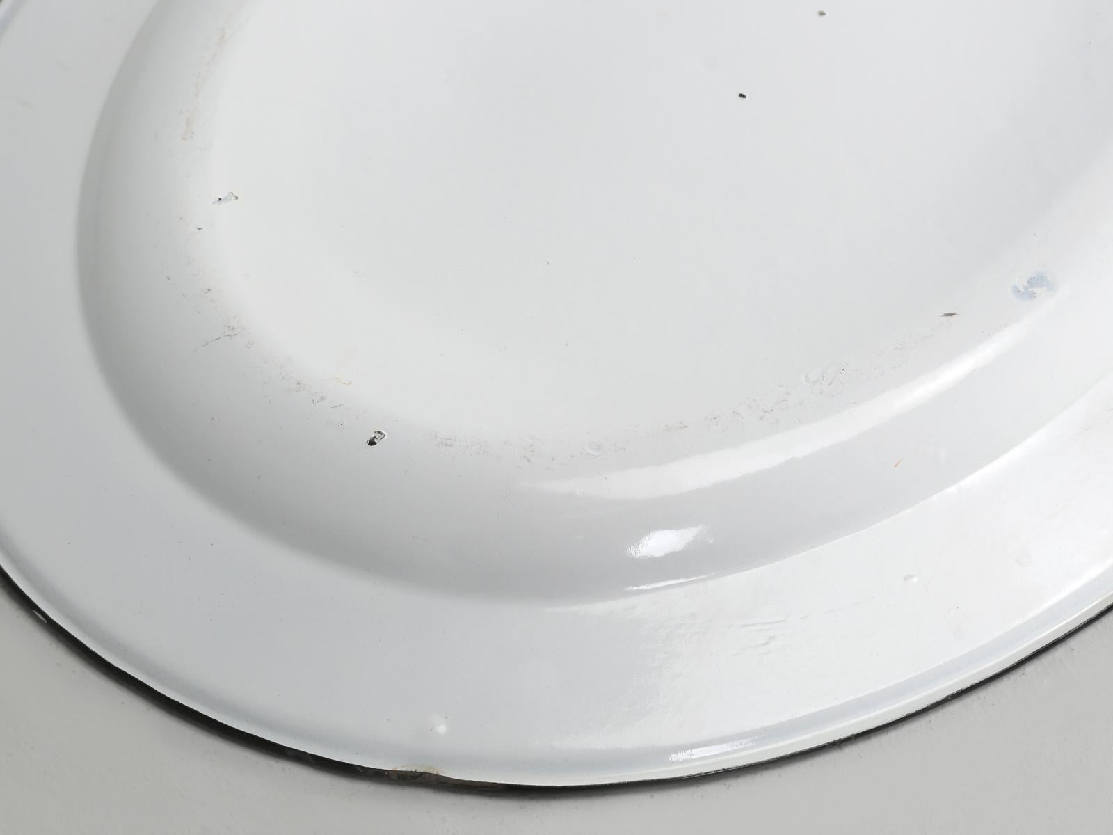 Enamelware Turkey Platter, American 1950s 3