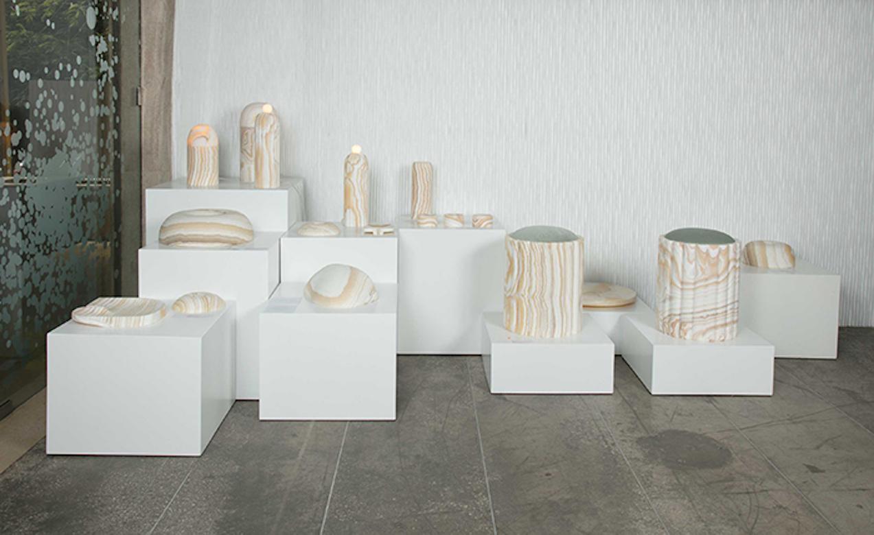 egyptian alabaster lamp