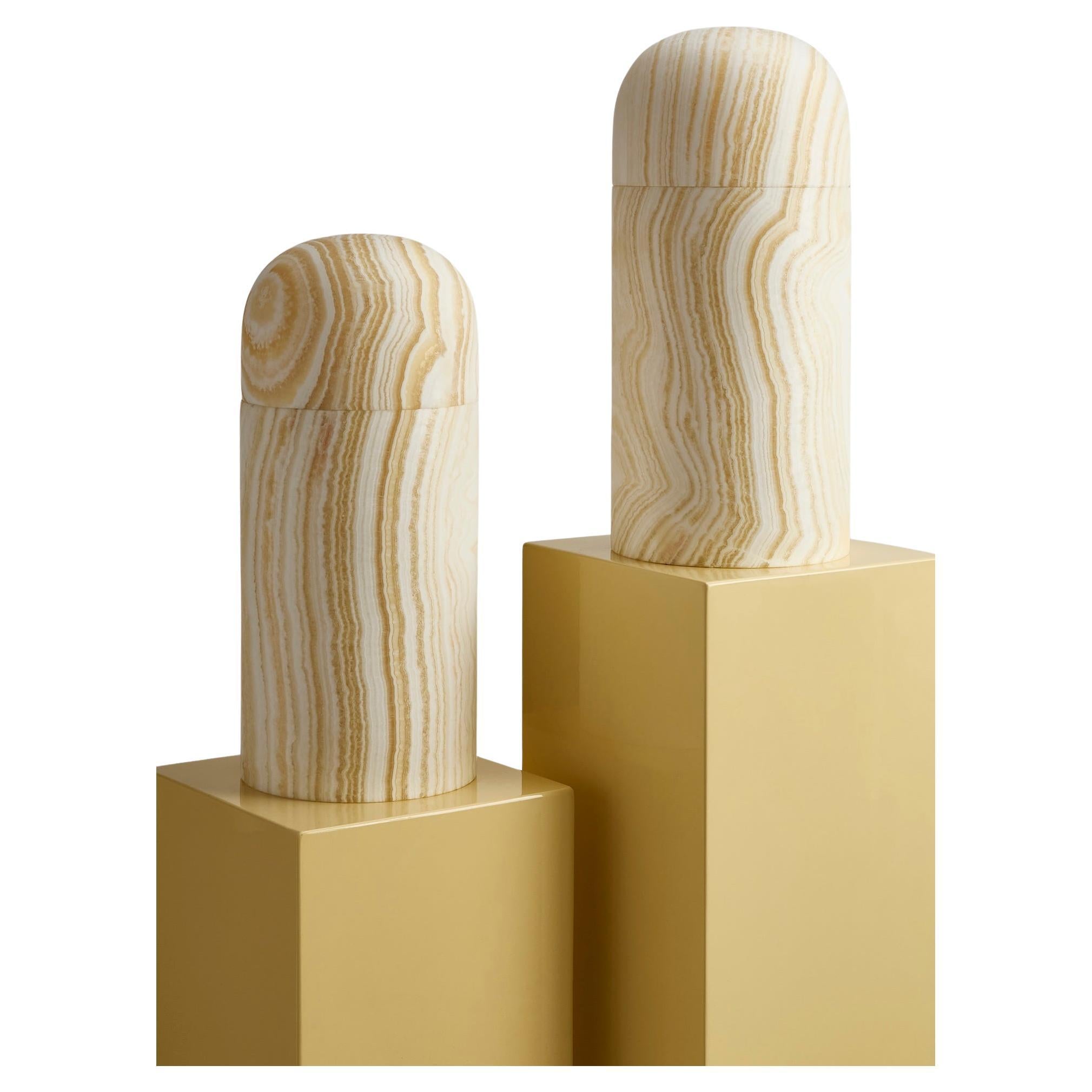 Encapsulated Table Lamp by Omar Chakil For Sale