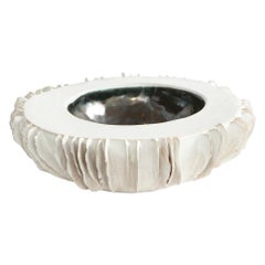 Encased Bowl from the Lamella Collection in Glazed Ceramic by Trish DeMasi
