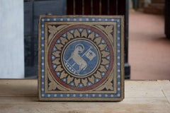 Encaustic Gothic Church Tile