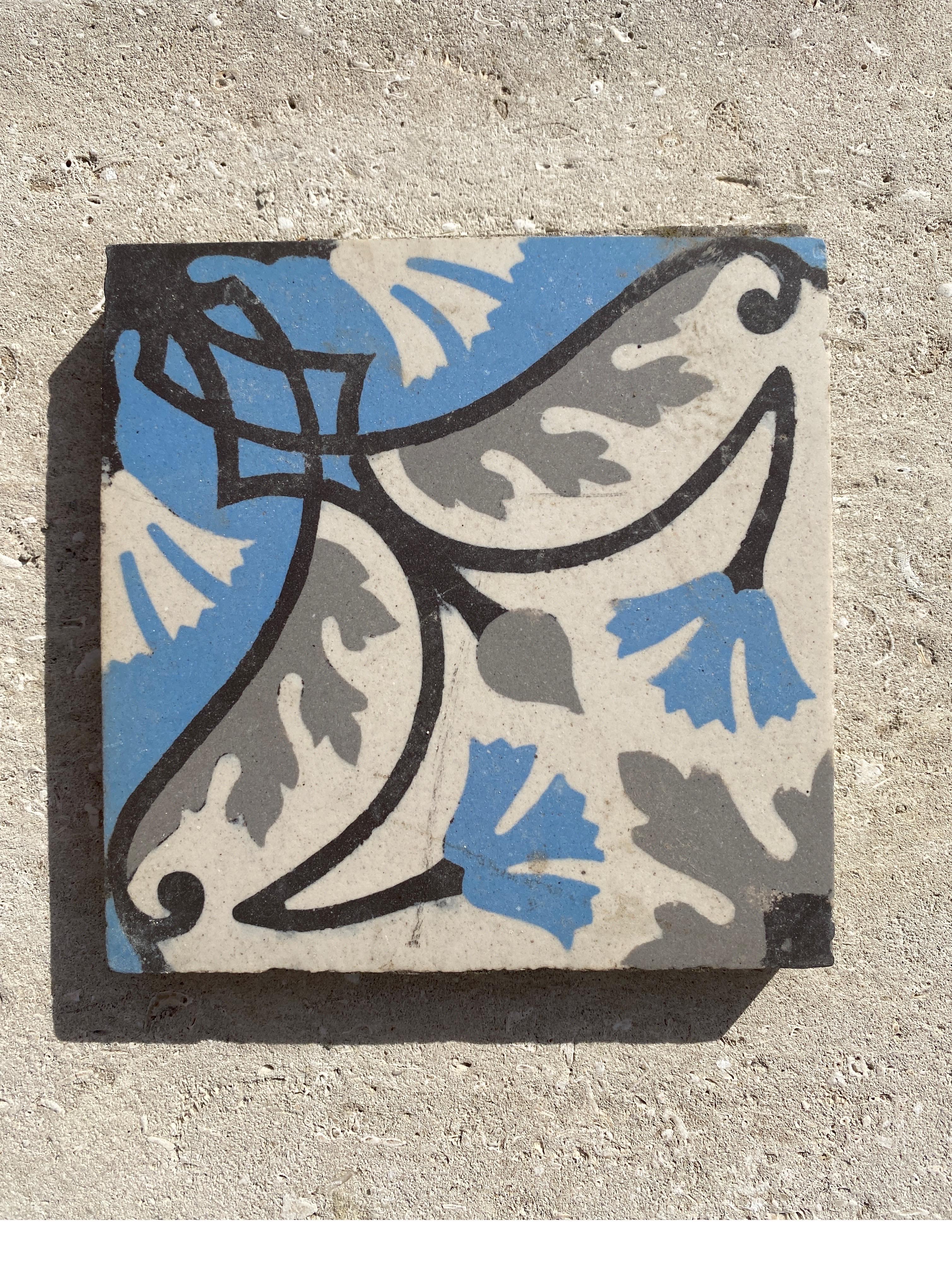 encaustic tile floor