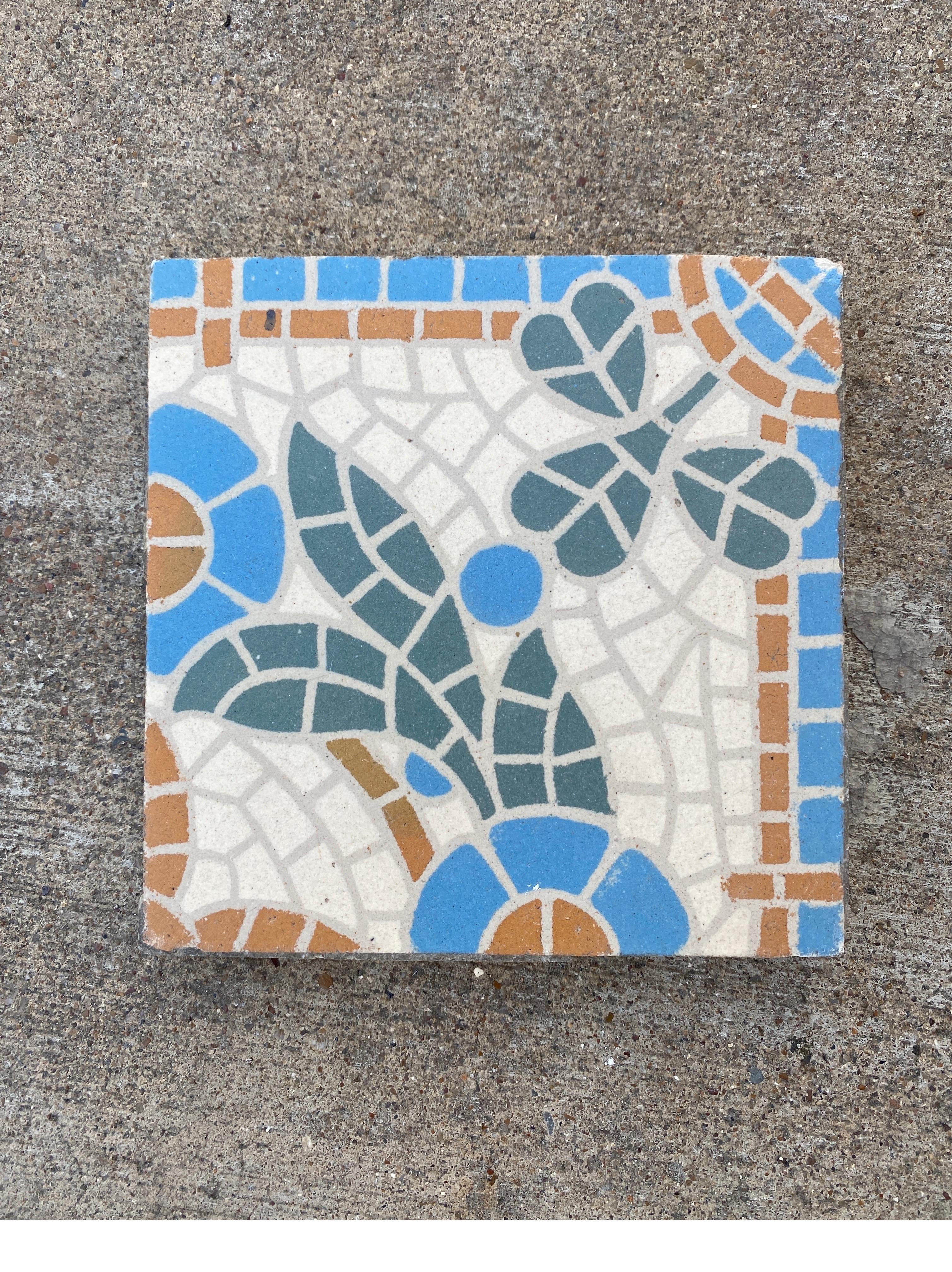 encaustic floor tiles