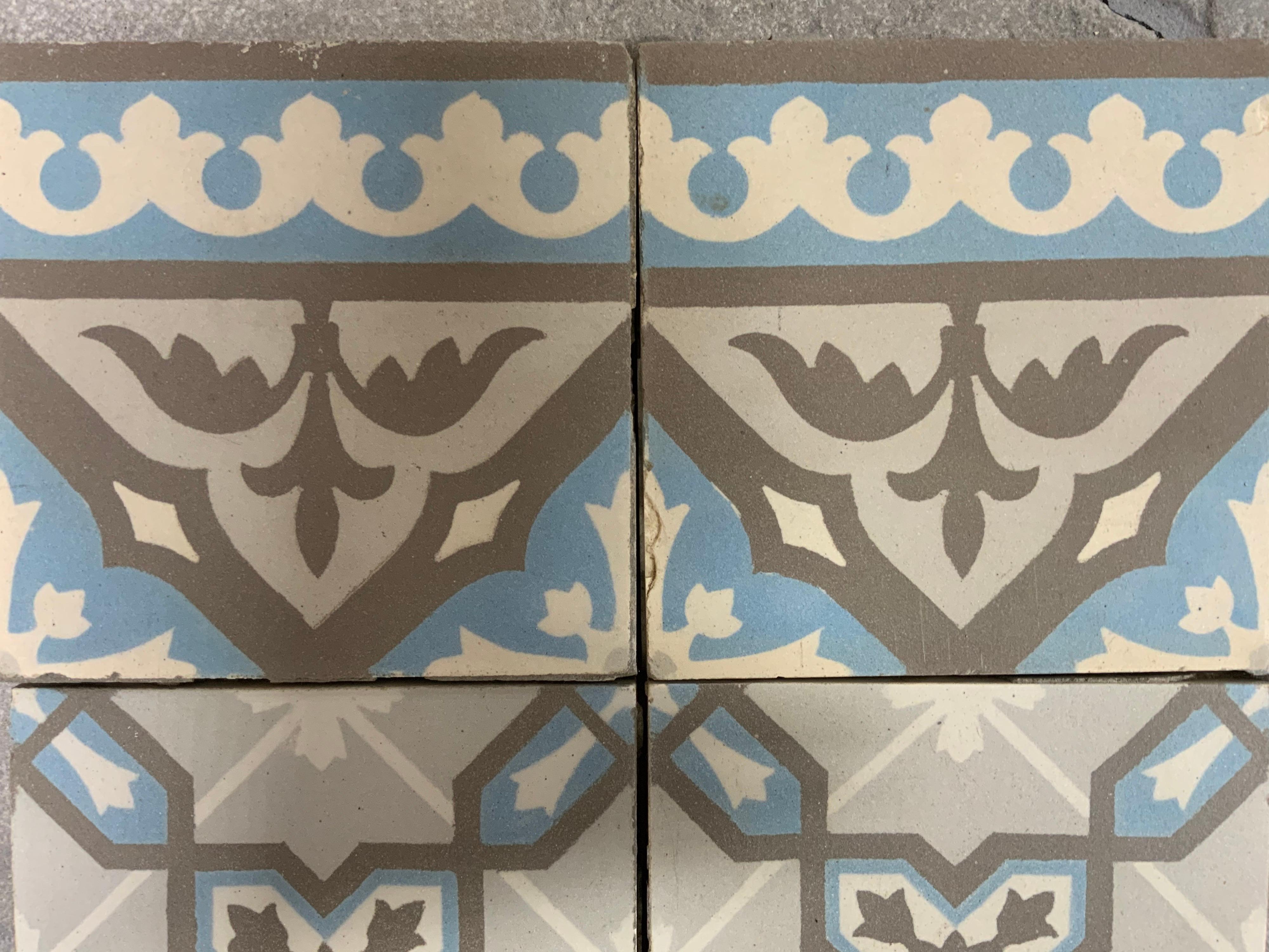 encaustic floor tiles