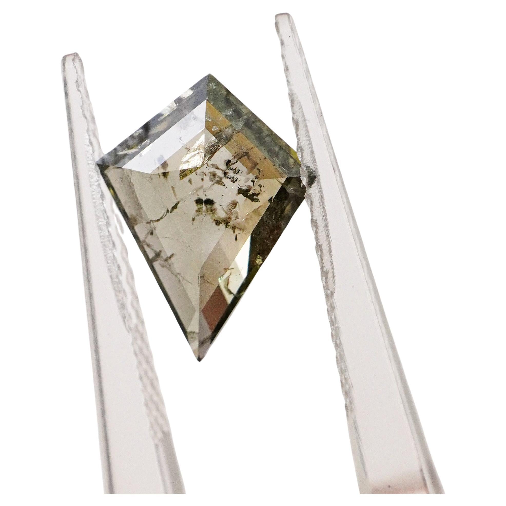 "Enchant with Rarity: 1.96 Carat GIA Certified Chameleon Diamond" For Sale