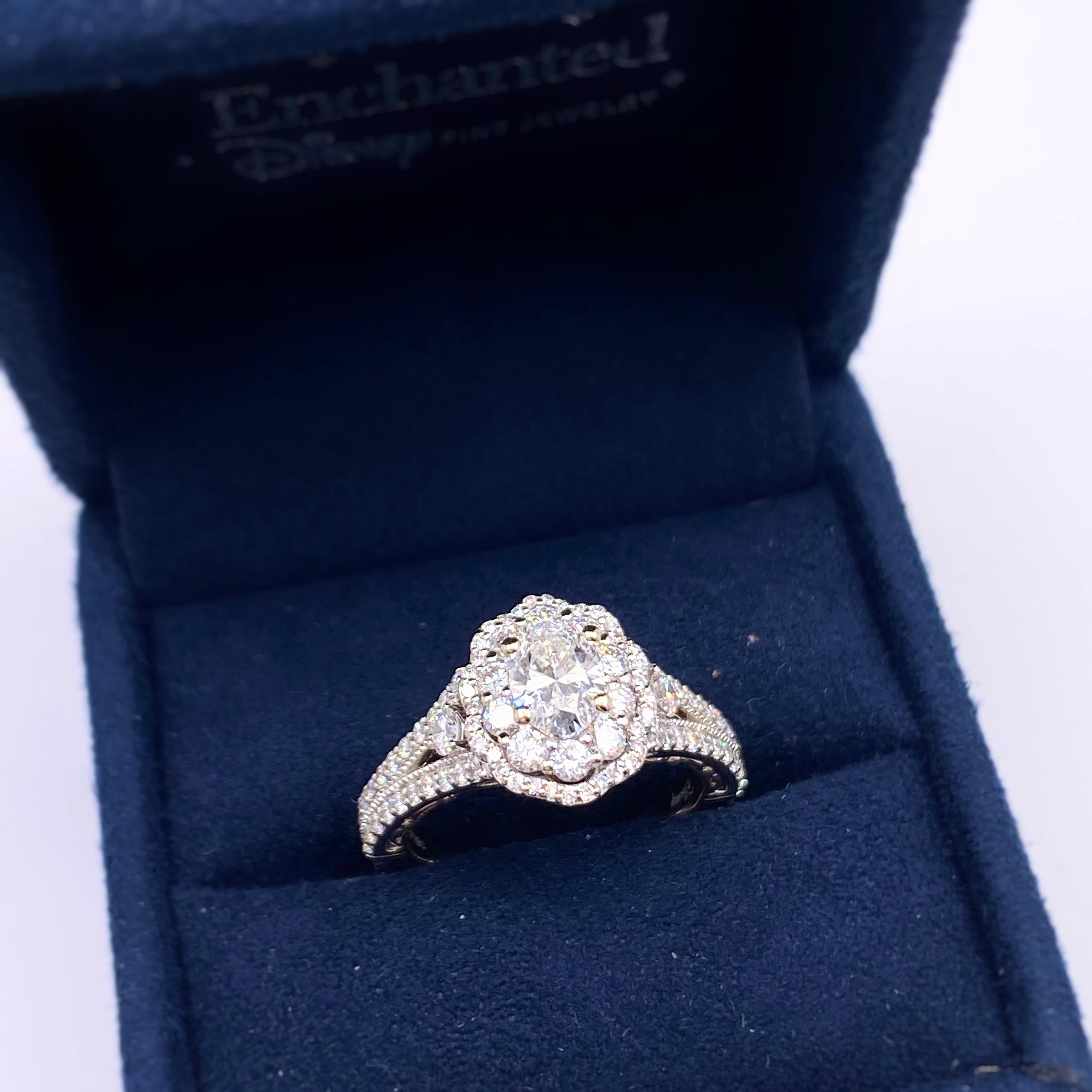 disney belle engagement ring