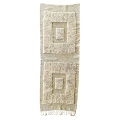 Tapis marocain Enchanted Echo, tissé à la main, design berbère géométrique, MTO
