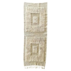 Tapis marocain Enchanted Echo, tissé à la main, design berbère géométrique, MTO
