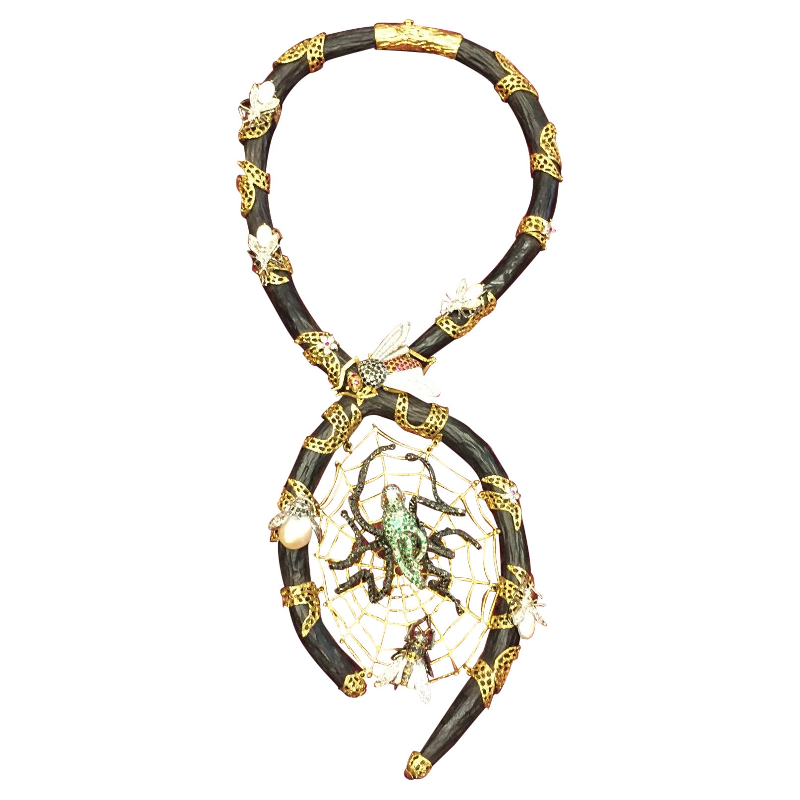 Enchanted Forest-Halskette von Andrea Ghelli im Angebot