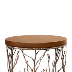 Enchanted Synthetic Leather Side Table