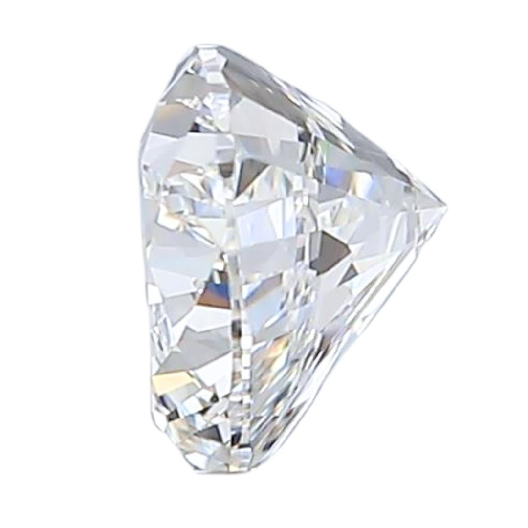 Heart Cut Enchanting 0.53ct Ideal Cut Heart-Shaped Diamond - GIA Certified For Sale