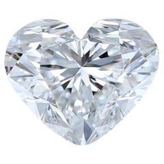 Enchanting 1.00ct Double Excellent Ideal Cut Heart-Shaped Diamond- IGI Certified